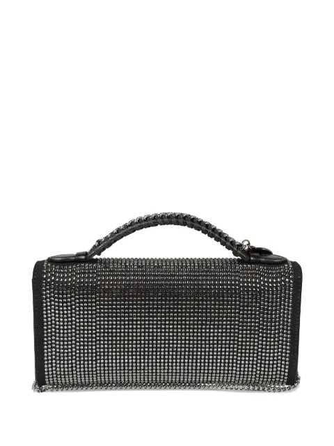Stella McCartney crystal-embellished chain-handle clutch Black 7B0154WP05841000