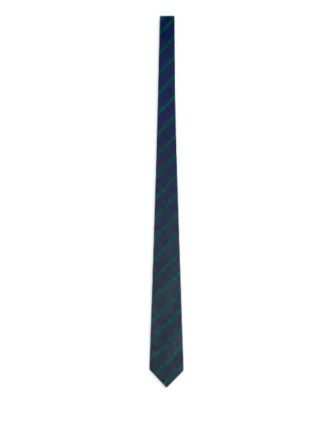 FURSAC striped silk tie Blue FHACR00117
