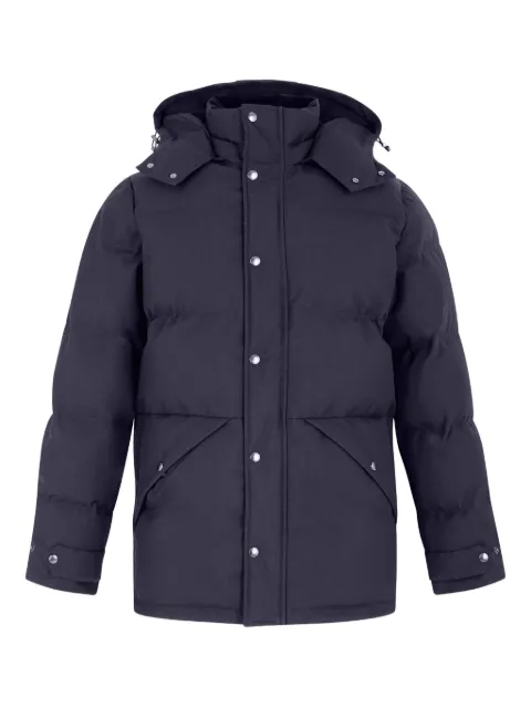 FURSAC hooded quilted jacket Blue FHPOU00108