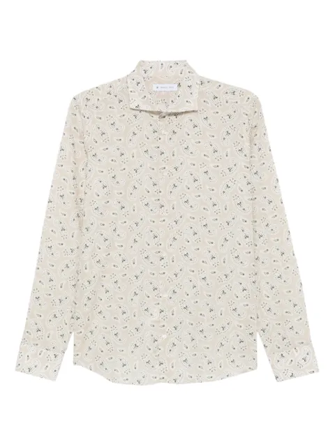 Manuel Ritz paisley-print shirt Neutrals 3832E601LC253308