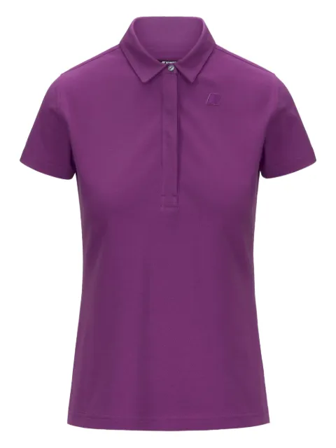 K-Way short-sleeve polo top Purple K1127GW521