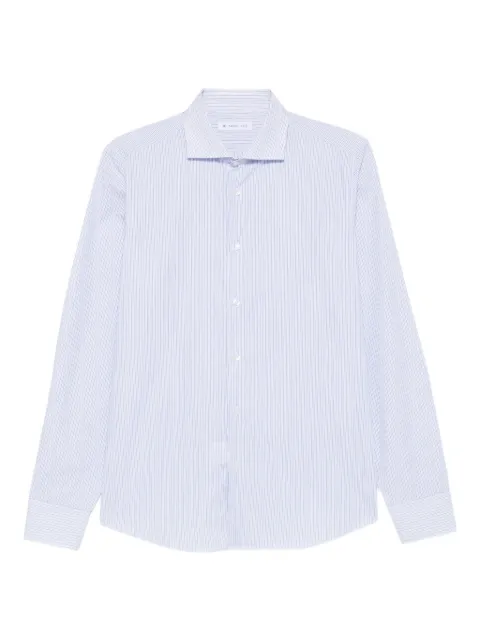 Manuel Ritz striped cotton shirt White 3832E601C253296
