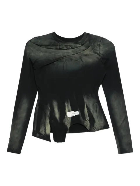 Feng Chen Wang panelled asymmetric T-shirt FWF20TS05NB