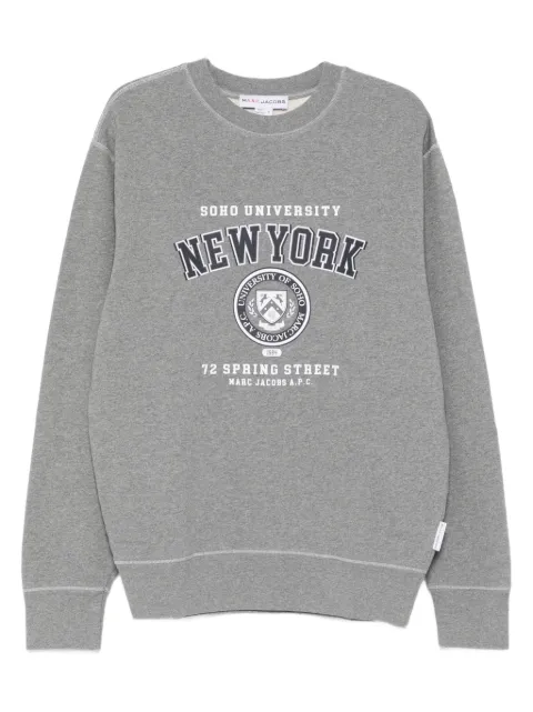 Marc Jacobs Soho University sweatshirt Grey COHKQH37004PLA