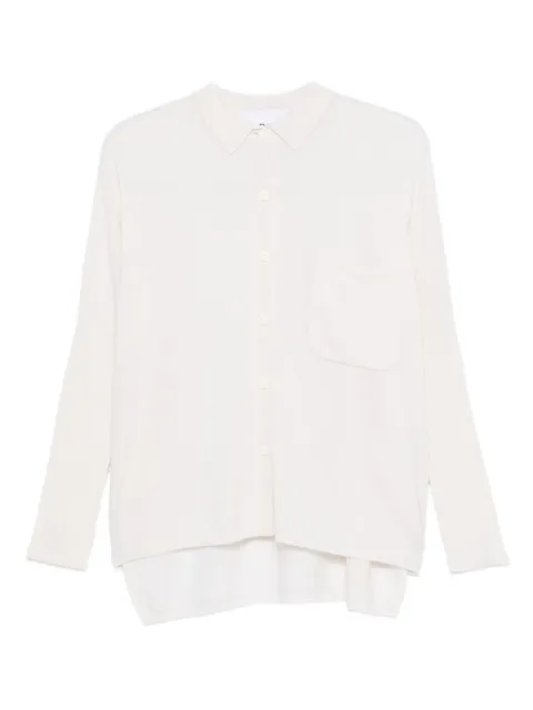 Gotha ribbed-cuff buttoned cardigan White 4704013CECRU