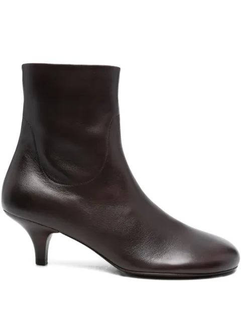 Marsèll kitten-heel leather ankle boots Brown MW8003P010455