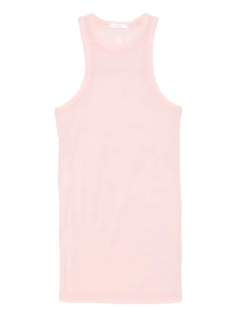 Haikure racer-back wool top Pink HEW54134TJ049PX