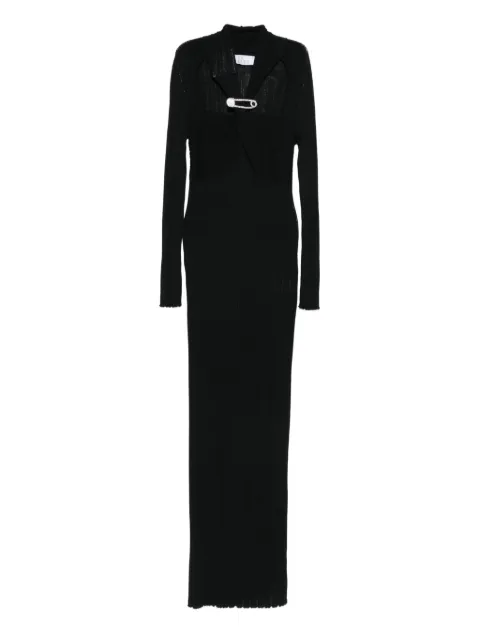 Giuseppe Di Morabito crystal-embellishment maxi dress Black 05FWKND3660535799