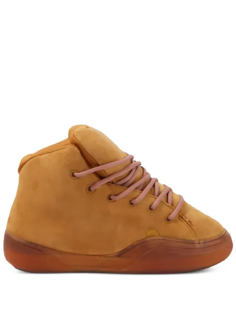 ERL lace-up high-top sneakers Brown ERL11SH052