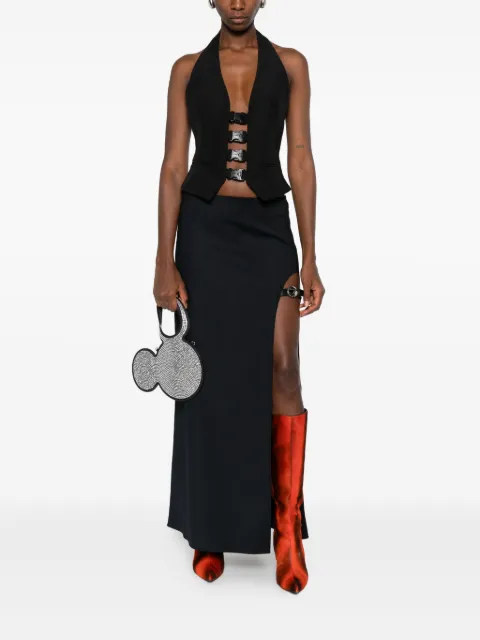 Coperni buckle-fastening waistcoat Black COPT35F3004