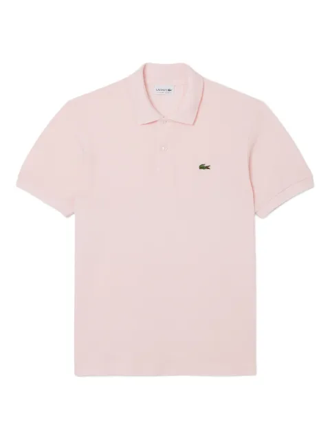 Lacoste embroidered-logo polo shirt Pink PH9851T03
