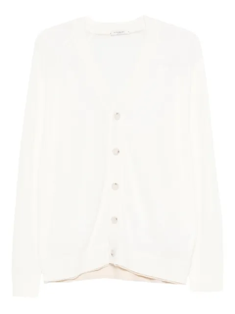Paolo Pecora button-front cotton cardigan White A049F4001102