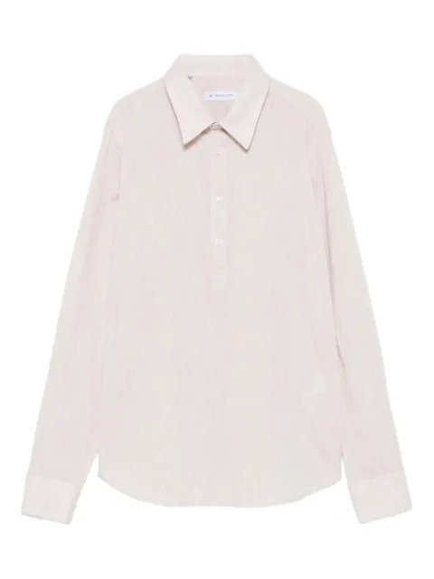 Manuel Ritz button-placket shirt Neutrals 3832E605LC253301