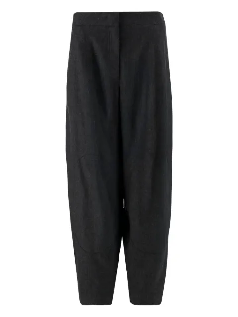 Giorgio Armani pleated high-waisted trousers Black GW001597TE10537U8131