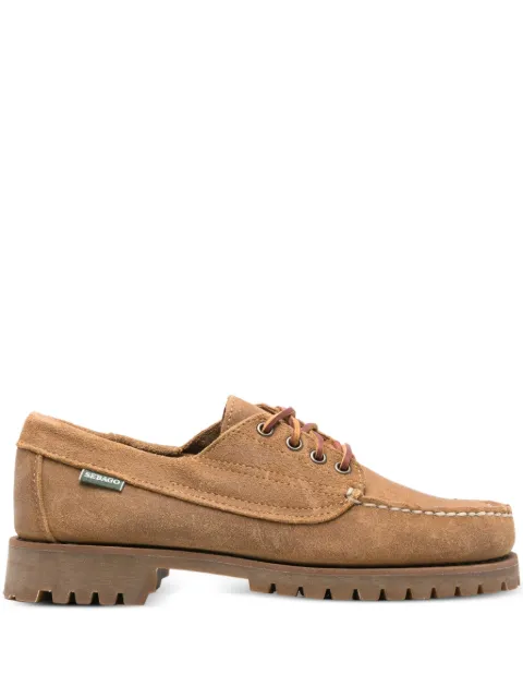 Sebago logo-tag boat shoes Neutrals 781289W906
