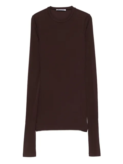 DARKPARK long-sleeve sweater Brown WJE21FAC33