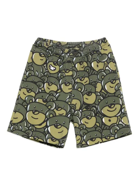 INBETWEENERS printed shorts Green F4TWUABE010082