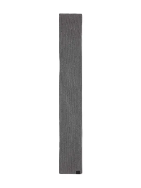 TOM FORD ribbed scarf Grey KSR015YMK066