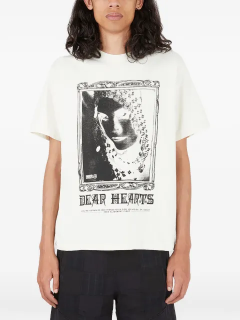 HYMNE Dear Hearts T-Shirt Neutrals HYMNEXONLINECERAMICSDEARHEARTSSSTSHIRT