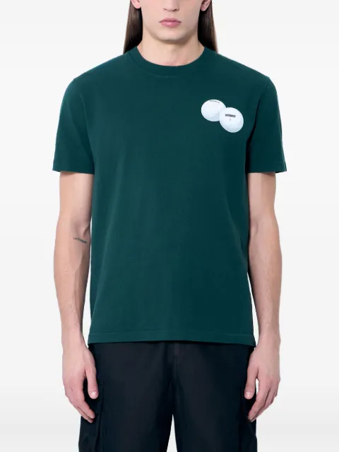 Metalwood Studio graphic-print crew neck T-shirt Green MWS2403104SPR