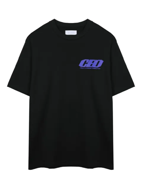 ICE & TECHNO CEO T-shirt Black IT24SSTEE04BLACK