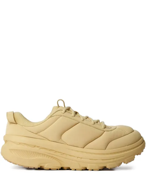 HOKA Bondi quilted lace-up sneakers Yellow 1170631