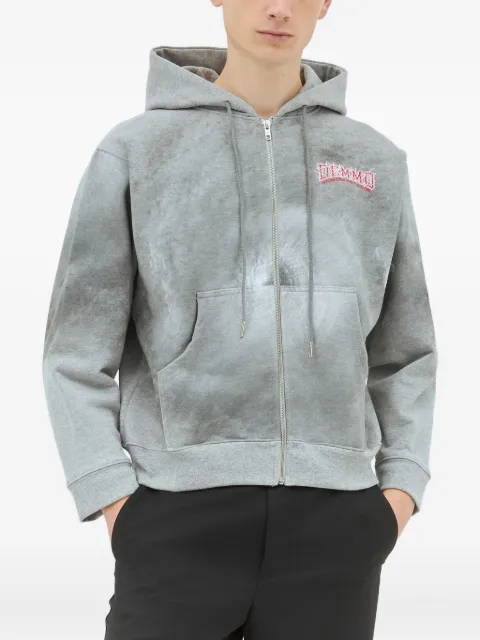 DEMON Hurricane zip-up hoodie Grey DEMMO002HURRICANEHOODIEGREYCOLOR