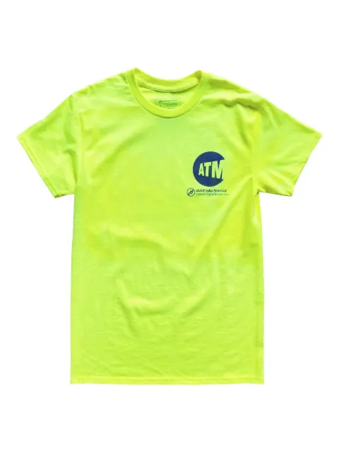 DTF.NYC ATM crew-neck T-shirt Green ATSS2