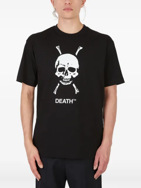 Death Cigarettes skull-print T-shirt Black DC001