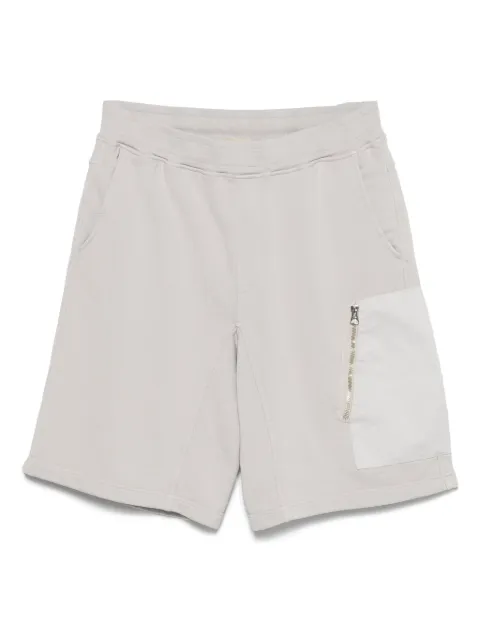 Ten C jersey track shorts Grey 25CTCUP10004