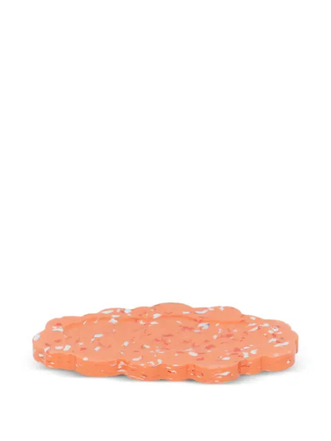 Space Available speckled-pattern desk tray Orange SACDT003ORG