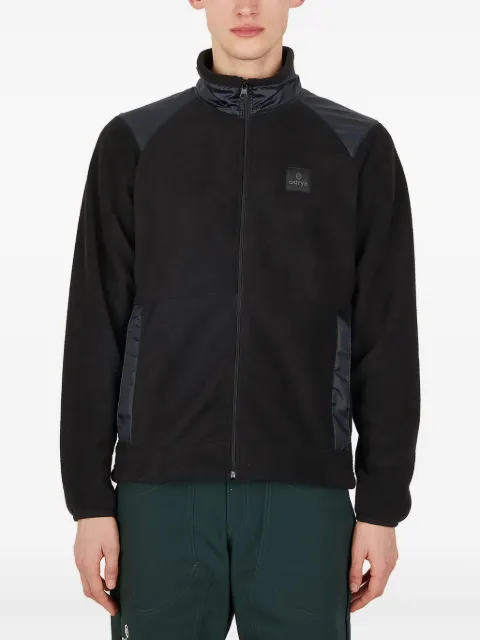Ostrya Surplus fleece zip-front jacket 6AB001BLK