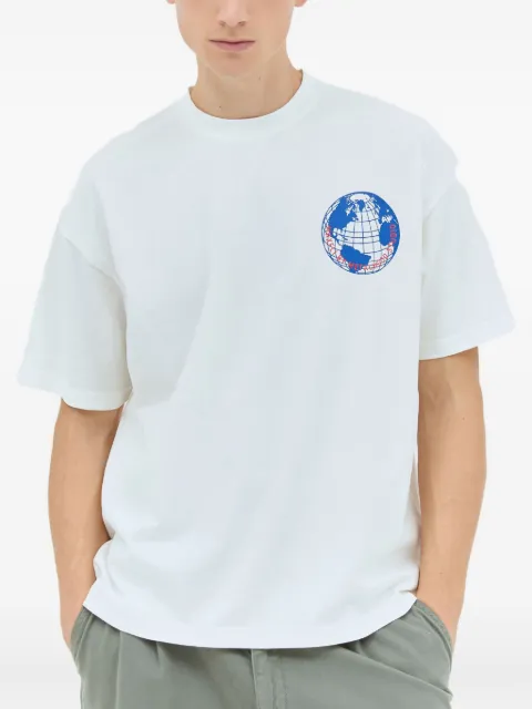 Metalwood Studio x Maxfli crew-neck T-shirt White MWS24MXF0302WHT
