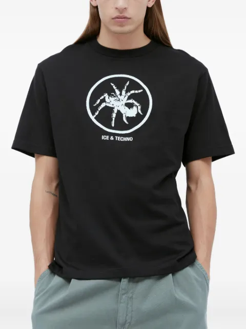 ICE & TECHNO Spider T-shirt Black IT23AWTEE05