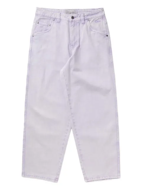 dime logo-embroidered jeans Purple DIMESU2445STO