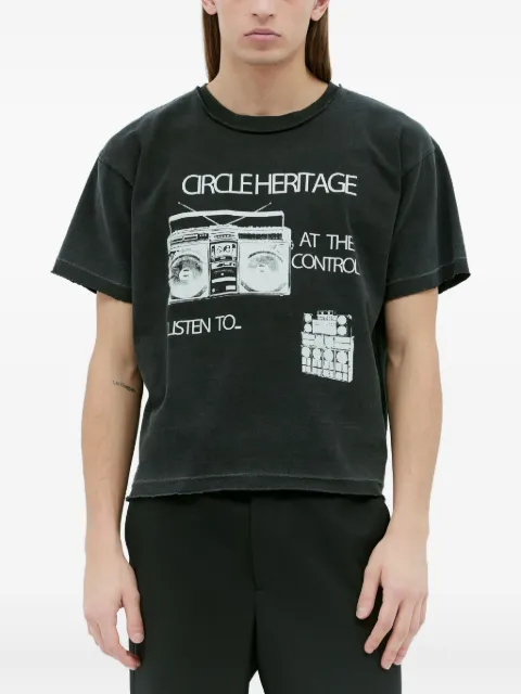 CIRCLE HERITAGE Boombox T-shirt Black 23020410BLACK