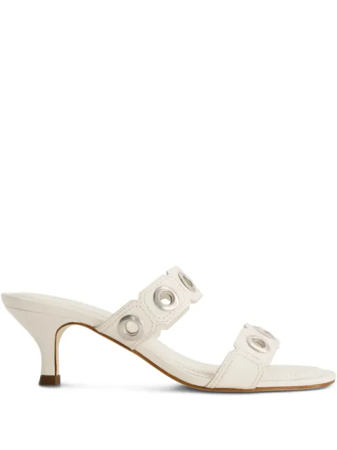 Bernardo Bernardo 1946 55mm Patra Eyelet heeled sandals White PATRA