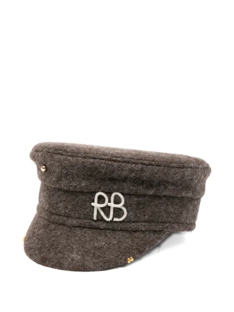 Ruslan Baginskiy logo-detail hat Brown KPC09WPPRSSIRB