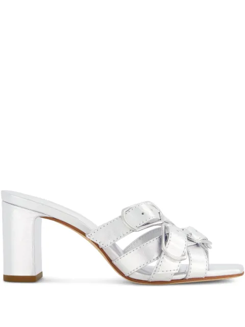 Bernardo Bernardo 1946 76mm Bea strappy sandals Silver BEA
