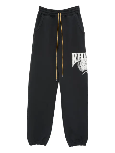 RHUDE Parcours Des Saint-Cloud logo-print track pants Black RHFW25PA10012