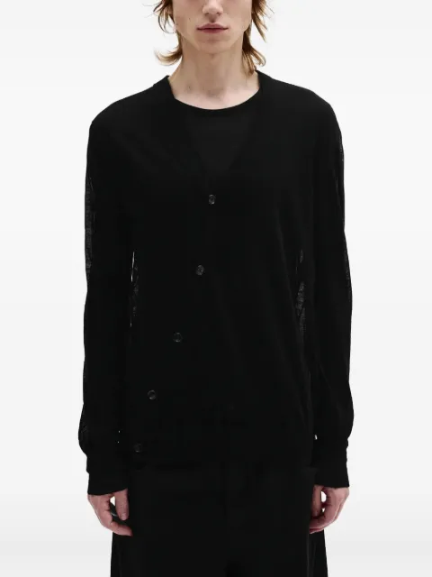Ann Demeulemeester V-neck cardigan Black B0012485FA059