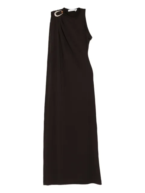 Christopher Esber sleeveless column maxi dress Brown 25033948