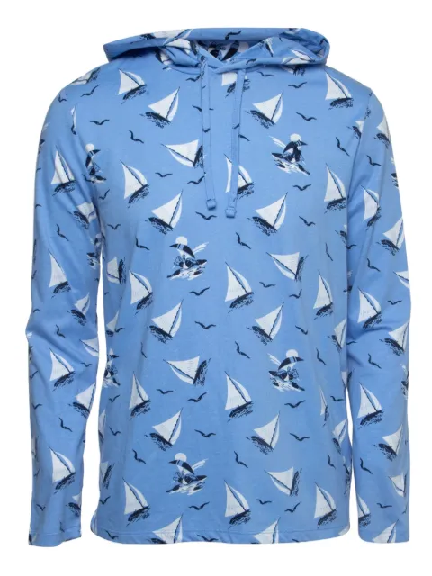 Polo Ralph Lauren Vintage pre-owned sailboat-print hoodie Blue 898959