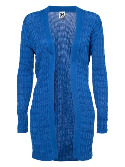 Missoni Pre-Owned open-front cardigan Blue 724877