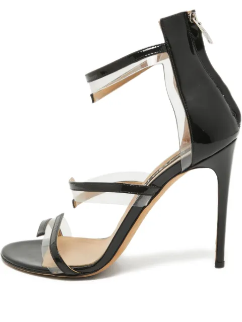 Sergio Rossi Vintage pre-owned 110mm Karen stiletto sandals Black 917973