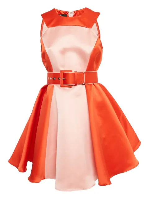 Elisabetta Franchi belted mini dress Orange 1118263