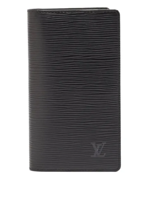 Louis Vuitton Pre-Owned Épi-leather bi-fold wallet Black 706361