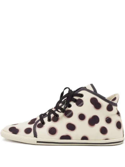 Marc Jacobs Vintage Pre-owned polka-dot high-top sneakers 1129248