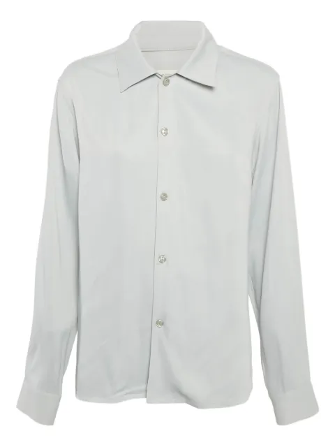 SANDRO pre-owned long-sleeve button-up shirt Grey 1115196