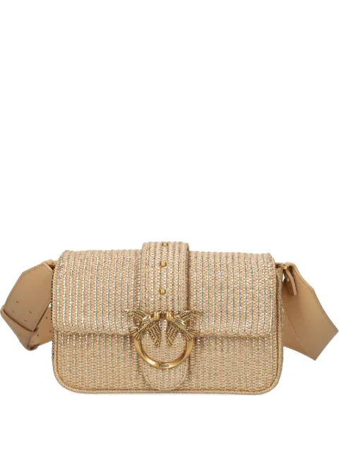 PINKO small Love shoulder bag Neutrals 104340A2C3